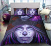 Mexican Makeup Skull Duvet Cover