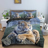 Tiger Double Duvet Cover