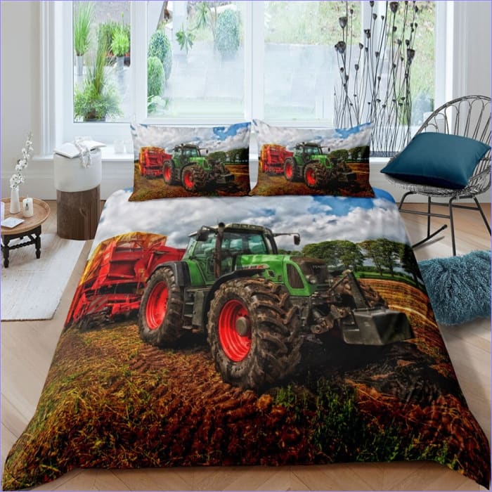 Agricultural Tractor Duvet Cover