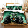 Green Fendt Tractor Duvet Cover