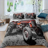 Vintage Red Tractor Duvet Cover