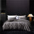 Plain Duvet Cover 100% Cotton Dark Gray