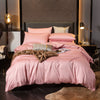 100% Cotton Plain Duvet Cover Pink