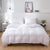 Plain White Polycotton Duvet Cover