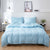 Plain Duvet Cover Polycotton Light Blue