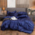 Plain Duvet Cover Polycotton Navy Blue