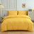 Plain Polycotton Duvet Cover Yellow