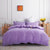 Purple Polycotton Duvet Cover