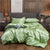 Pistachio Green Polycotton Duvet Cover