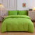 Plain Duvet Cover Polycotton Apple Green