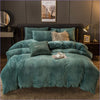 Green Velvet Duvet Cover