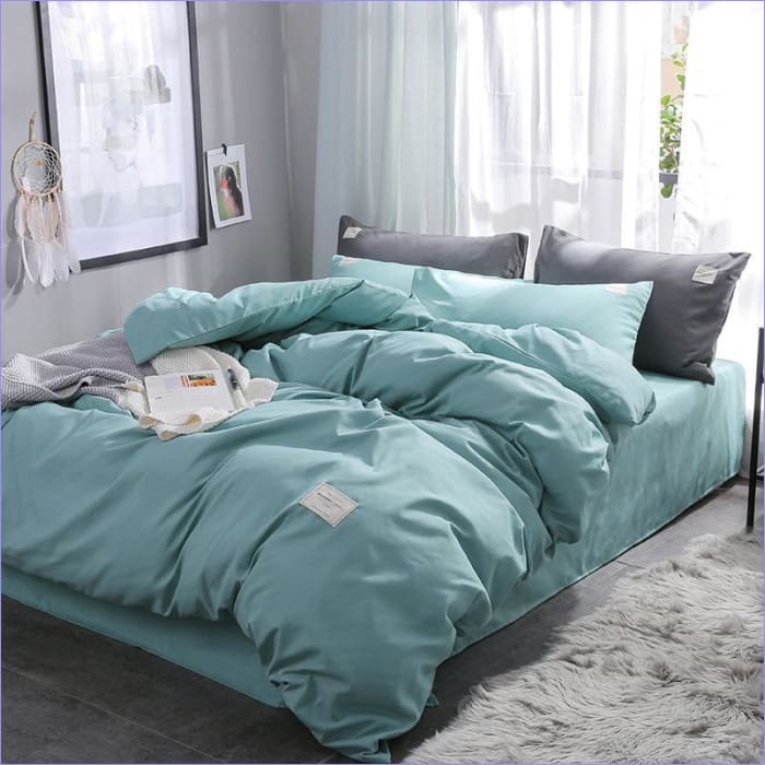 Mint Green Duvet Cover