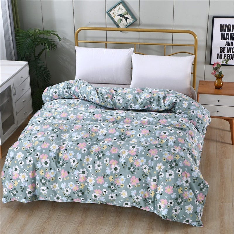 Pale Green Duvet Cover