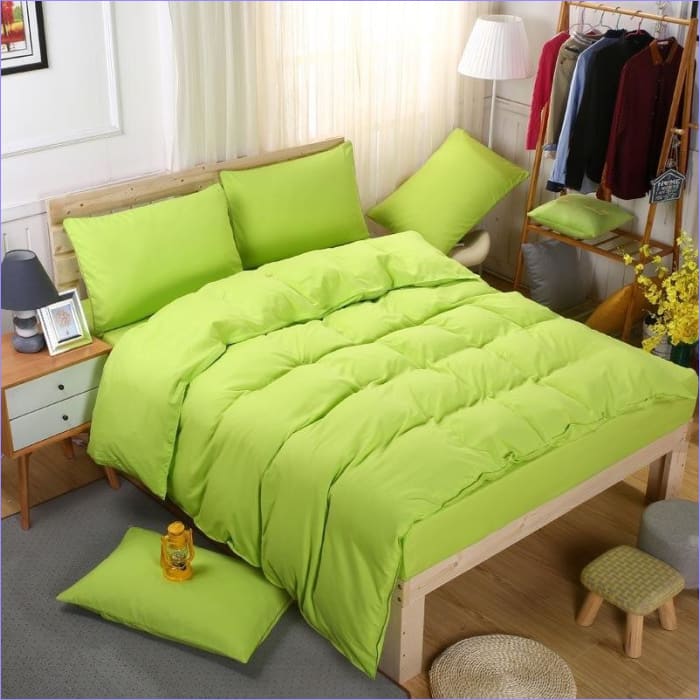 Apple Green Duvet Cover