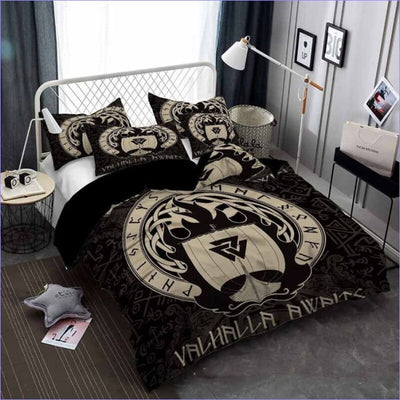 Viking Valhalla Awaits Duvet Cover