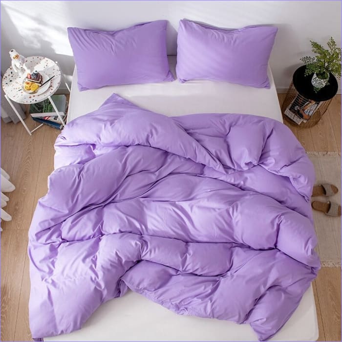 Light Purple Duvet Cover