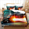 Street Racing Car Duvet Cover