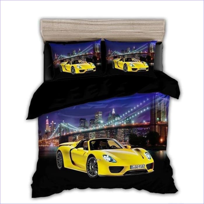 Convertible Car Duvet Cover