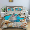 Duvet Cover with Dolphin