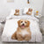 Duvet Cover with Dog Pattern