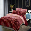 Duvet Cover with Red Rose