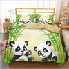 Panda and Bamboo Baby Duvet Cover