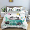 Baby Panda Duvet Cover