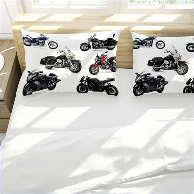 Motorcycle Collection Duvet Cover