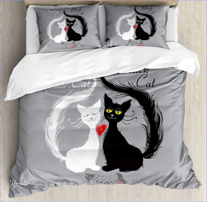 Couple of Cats Duvet Cover