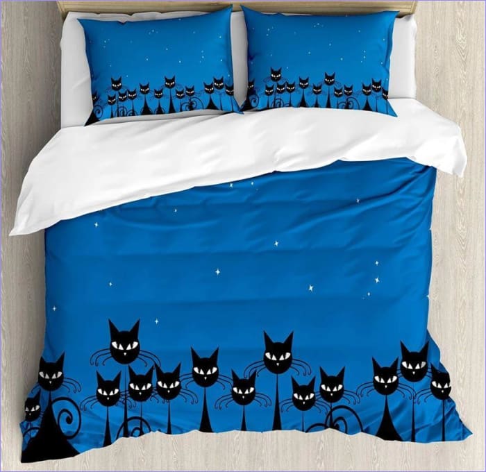 Gang of Cats Duvet Cover