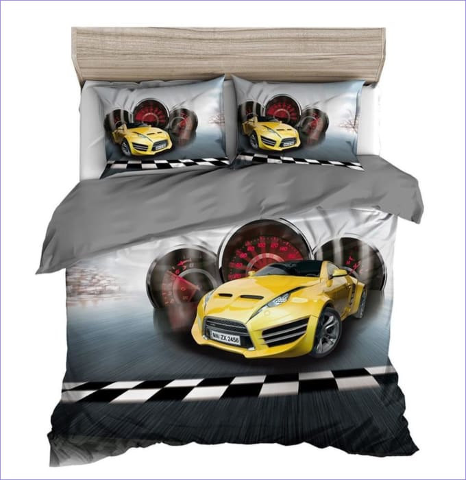 Car Pattern Duvet Cover