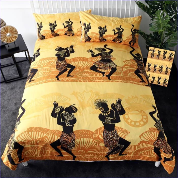 Africa themed duvet cover