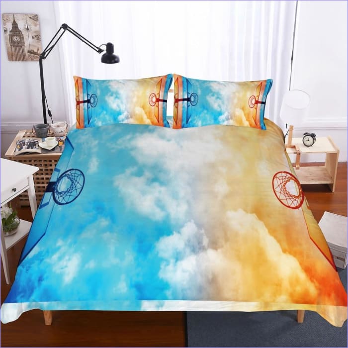 Duvet Cover Basketball Sunny Field