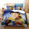 Belle And The Magical Objects Duvet Cover