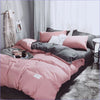 Duvet cover Pink and Gray 1 person