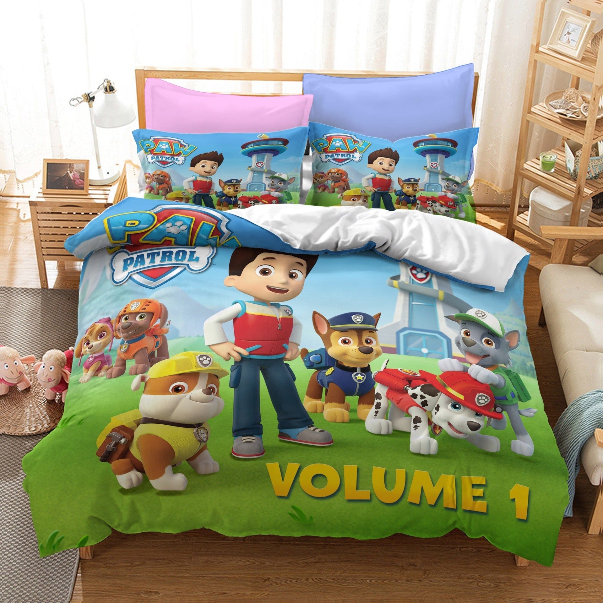 Paw Patrol Cotton Duvet Cover Set