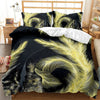 Yellow Feather Duvet Cover Set