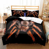 Mygale Black Bed Set