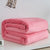 Pale Pink Plaid Pale Pink Fleece Blanket