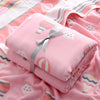 Life in the Sky Pink Baby Blanket